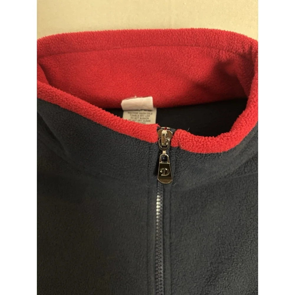DIMCO‎ USA Fleece Jacket Men's XL Full Zip Embroidered United States VTG Travel